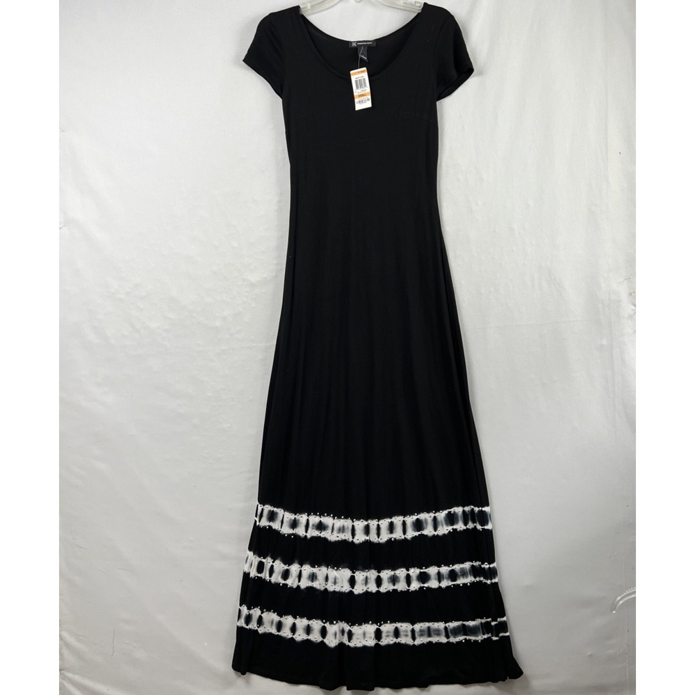 INC International Concepts Women Tie Dyed Studded Maxi Dress Sz Small New TShirt